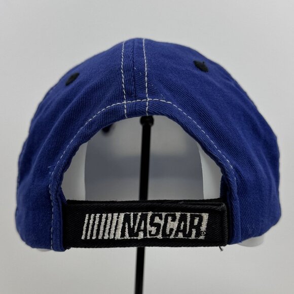 Busch Beer NASCAR Stewart-Haas Racing Hat Kevin Harvick #4 Blue Adjustable Cap - Picture 3 of 9